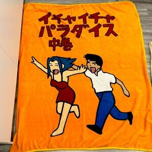 Naruto throw blanket